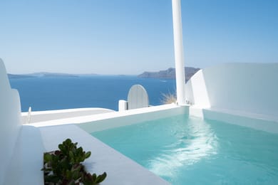 Junior Suite with Caldera-Sea View and Private Outdoor Hot Tub