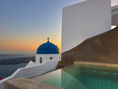 Luxury Villa Blue Dome Santorini - Image 2