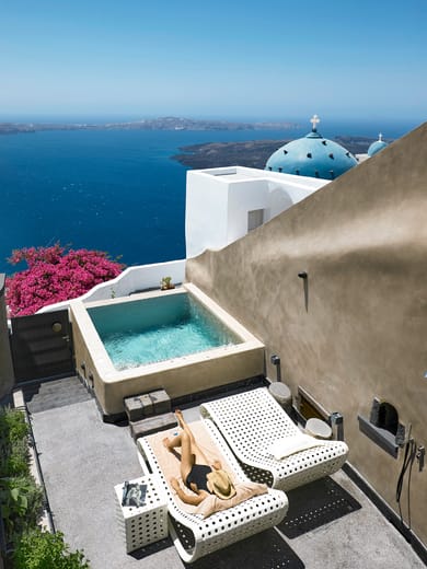 Luxury Villa Blue Dome Santorini - Image 7
