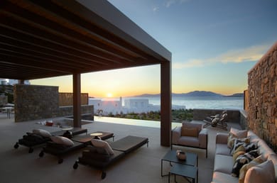 Honey Moon One Bedroom Villa Sea View with Private heated Pool