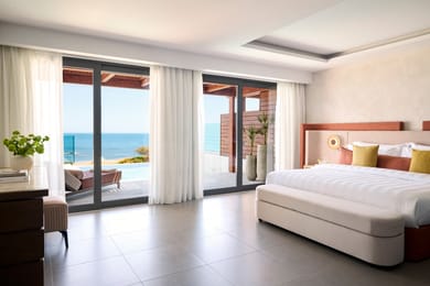 Mediterranean Suite with Private Pool & Sea View