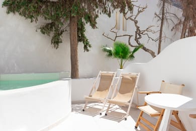 Senior Suite with outdoor jetted tub