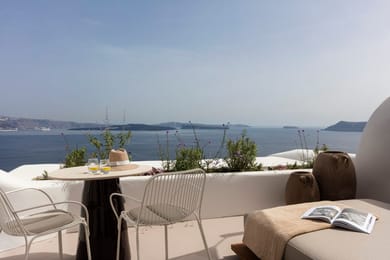 Honeymoon Suite Plunge Pool Caldera Sea View