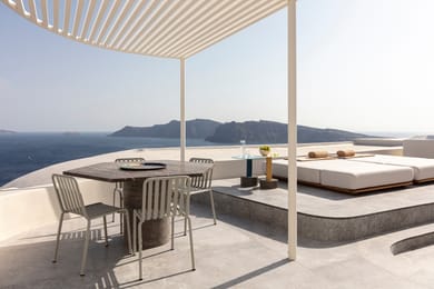 Two Bedroom Pool Villa with Caldera Sea View