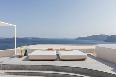 Two Bedroom Pool Villa with Caldera Sea View