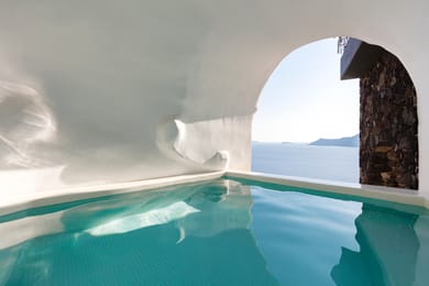 Executive Suite Cave Pool Caldera Sea View