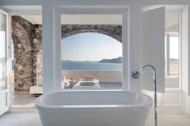 Executive Suite Cave Pool Caldera Sea View