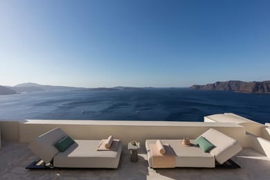 Honeymoon Suite Plunge Pool Caldera Sea View