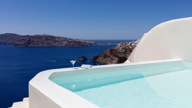 Presidential Suite Plunge Pool Caldera Sea View