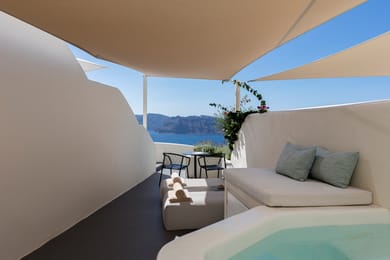 Superior Suite Plunge Pool Caldera Sea View