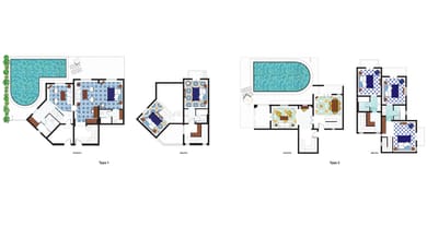 3 Bedroom Beach Villa Private Pool