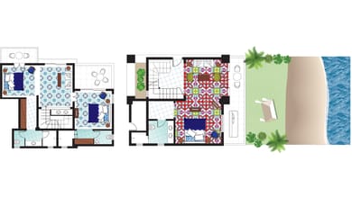 3-Bedroom Beach Villa Seafront