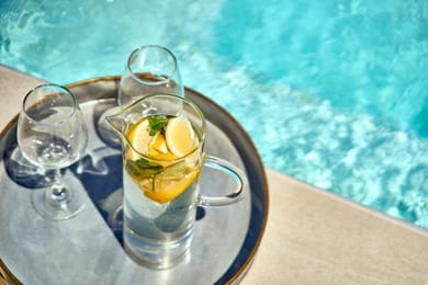 Calm Honeymoon Suite with Outdoor Petit Pool Sea & Sunset View