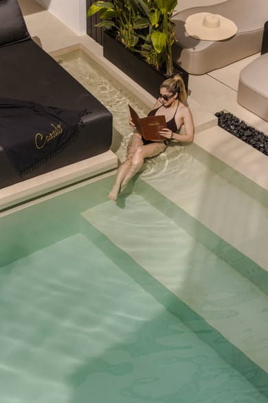 Design Room with Pool View