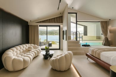 Presidential Sea View Suite with Hammam and Private Sky Pool