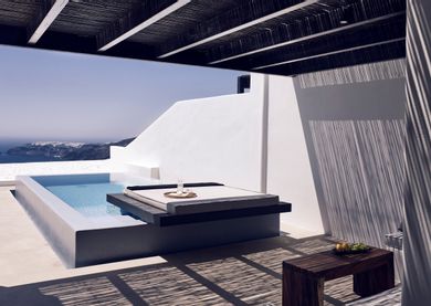 Cavo Tagoo Suite with Pool and Caldera Sunset View
