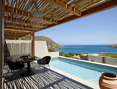 Deluxe Double Room Private Pool Sea View