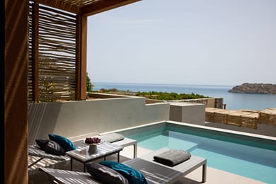Junior Suite Private Pool Sea View