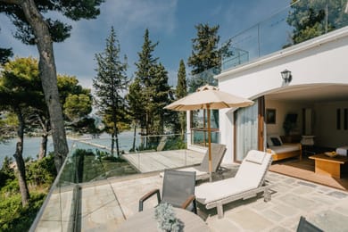 Kalotheatis 2 Bedroom Bungalow Sea / Mouse Island View