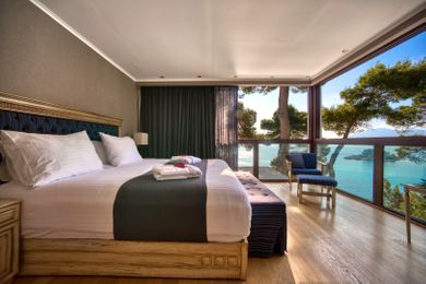 Kalotheatis 2 Bedroom Bungalow Sea / Mouse Island View