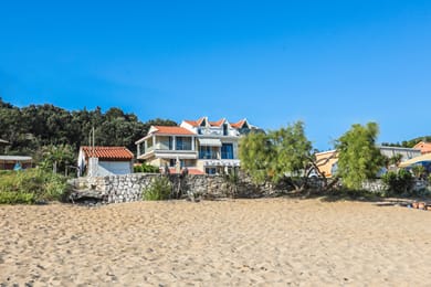 2 Bedroom Side View | Magdachris Luxury Rooms | Agios Georgios Pagon