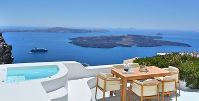 Grand Cave Suite Jacuzzi Sea View 