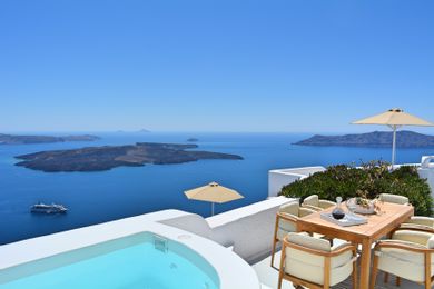Grand Cave Suite Jacuzzi Sea View 