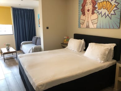 Deluxe Double Room with Partial View of Acropolis