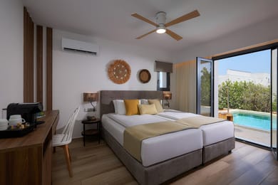 Superior Double Room Private Pool Garden View