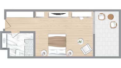 Panoramic Guestroom Sea View