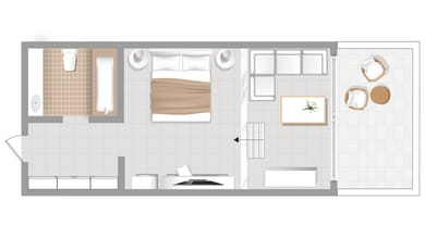 Panoramic Bungalow Sea View 1st floor
