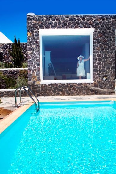 Executive Suite with Private Pool & Caldera View