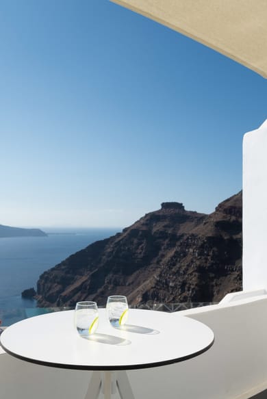 Double Deluxe - Private Caldera Sea Sunset view
