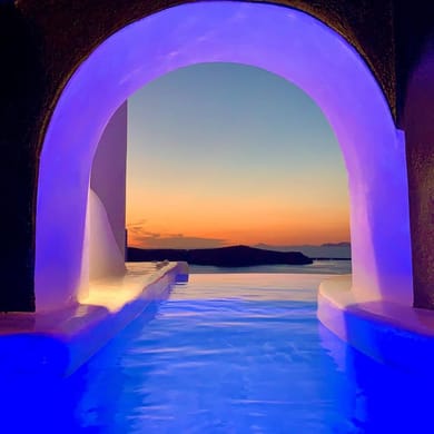 Master Pool Villa – Private  Caldera Sea Sunset view