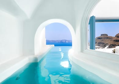 Master Pool Villa – Private  Caldera Sea Sunset view