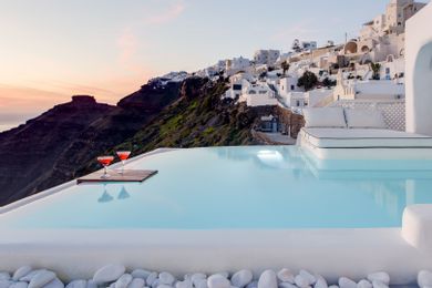 Superior Pool Suite - Private Caldera Sea Sunset view