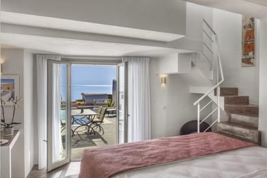Honeymoon Villa with private pool & sea view