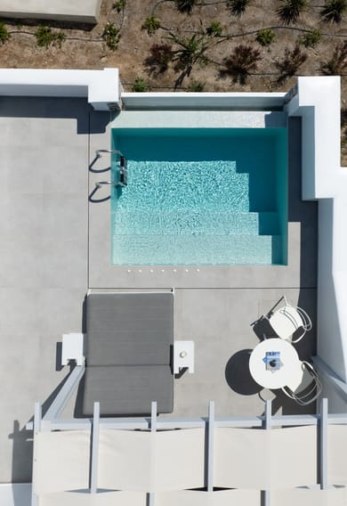 Junior Suite with outdoor private jetted pool