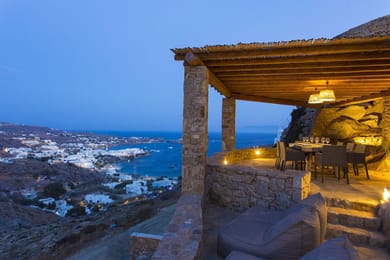 Azurite - 3 Bedroom Villa in Psarou with Private Heated Pool