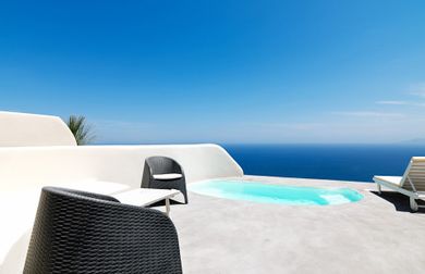 Two Bedroom Villa with Outdoor Private Swimming Pool