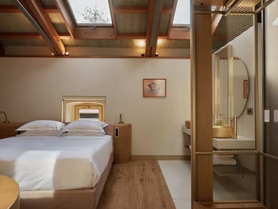 Attic Suite with Living Room & Skylights