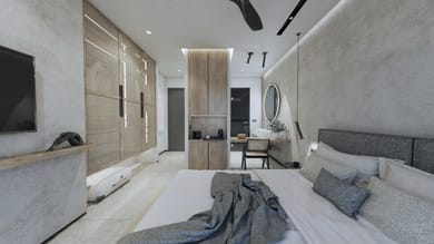 Deluxe Double Swim Up