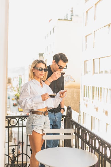 Junior Suite with Balcony City View