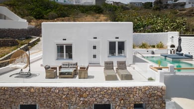Luxury Villa Private Pool Aegean Sea View