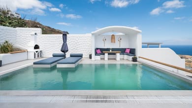 Luxury Villa Private Pool Aegean Sea View