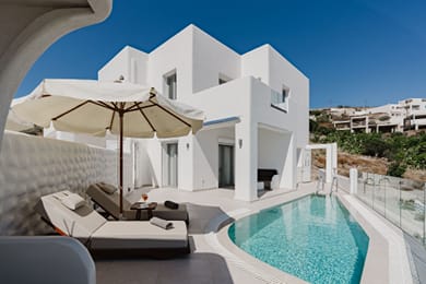 Executive Villa Private Pool Aegean Sea View