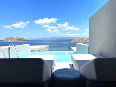 Superior Room with Private Pool & Sea View