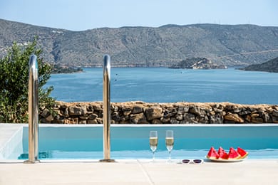 Spinalonga Suite with Private pool and Sea view