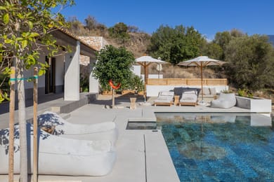 Eliamos Sea View Three Bedroom Villa with Outdoor Private Pool