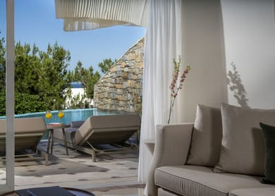 Two Bedroom Executive Spa Villa | private pool & Sea View